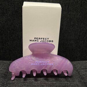Perfect by Marc Jacobs Purple Branded Hair Clip/Barrette New in Box